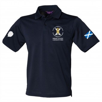 2nd Bn The Royal Regiment of Scotland - Sgts' Mess - The Royal Highland Fusiliers Performance Poloshirt
