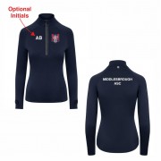 Middlesbrough ASC Half Zip Ladies Top